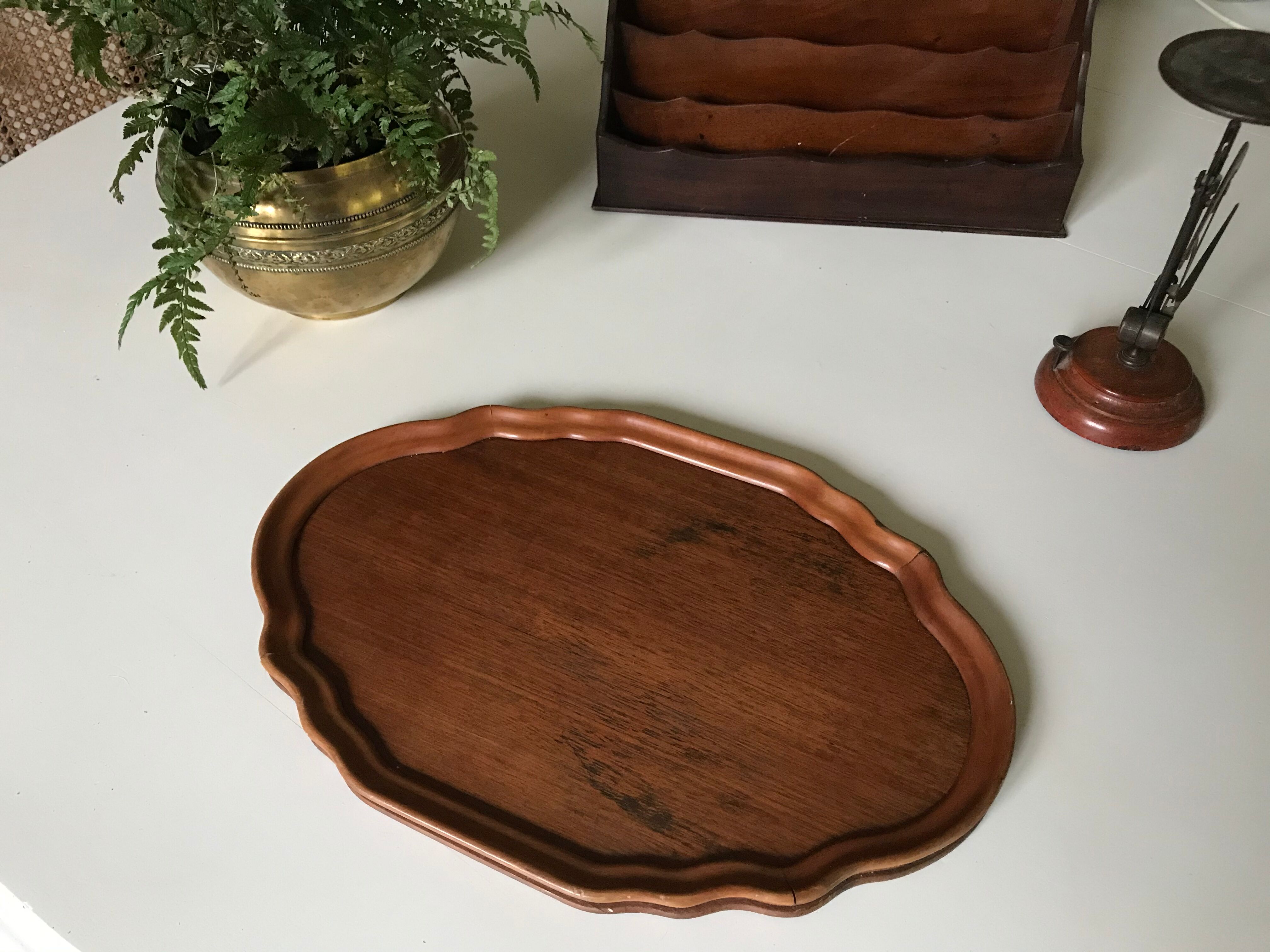 Wooden trinket bowl