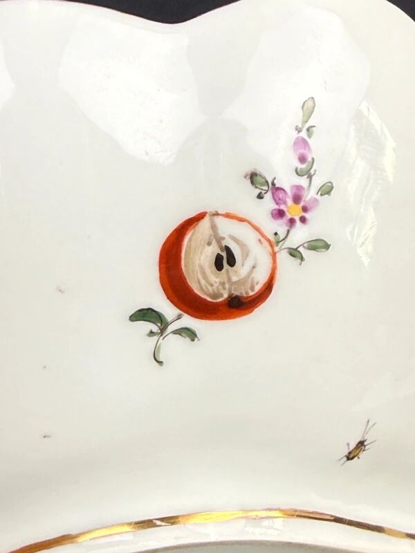 Fruit bowl in porcelain, Royal Manufacture of Berlin