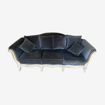 Curved Pompadour sofa