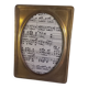Solid brass photo frame