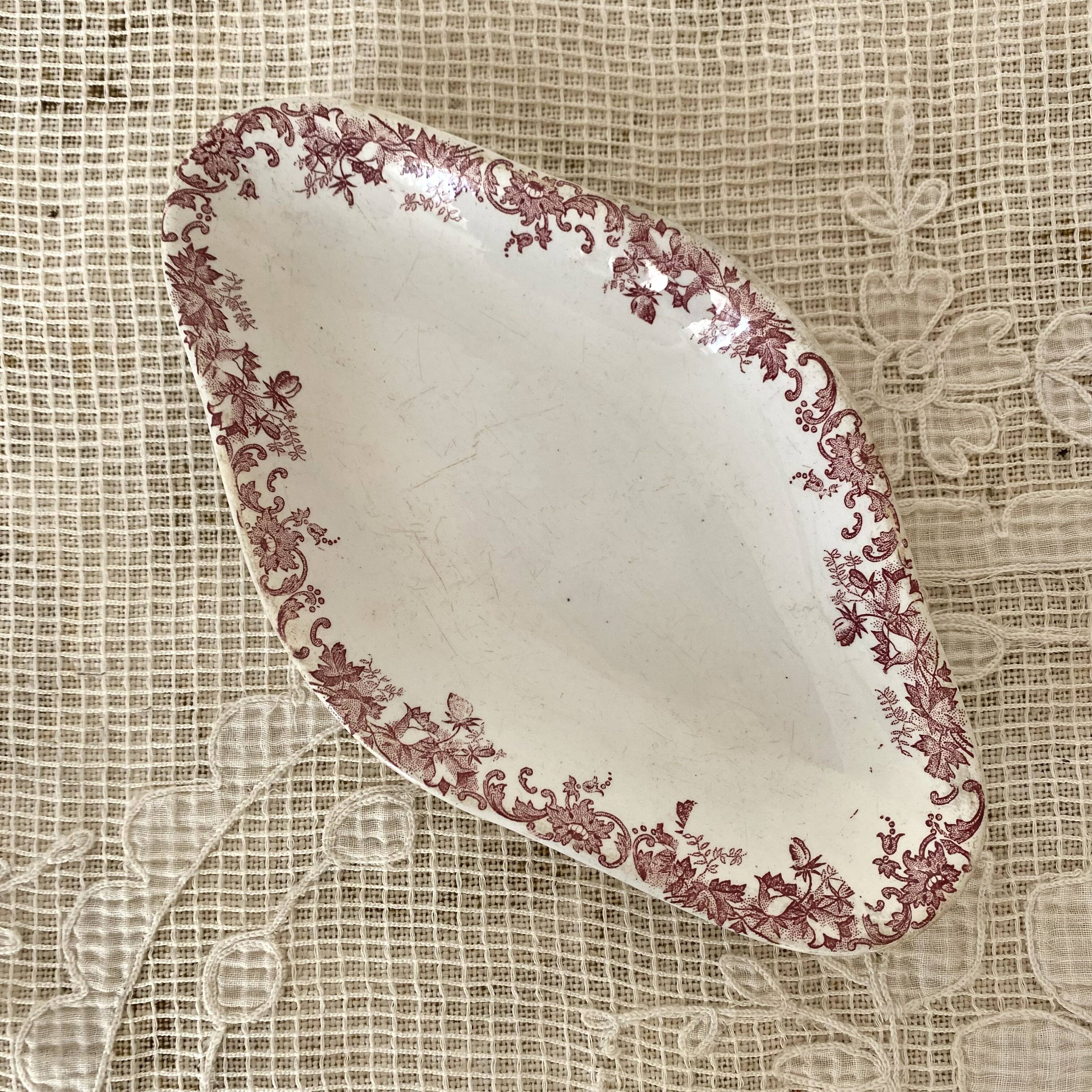 St Amand "Campanule" ironstone dish