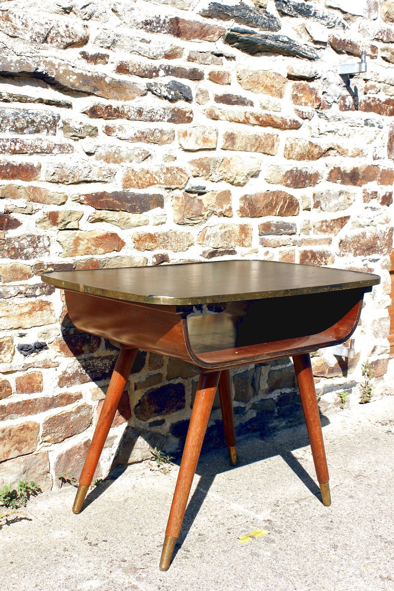 Vintage Scandinavian coffee table from the 50s/60s design.