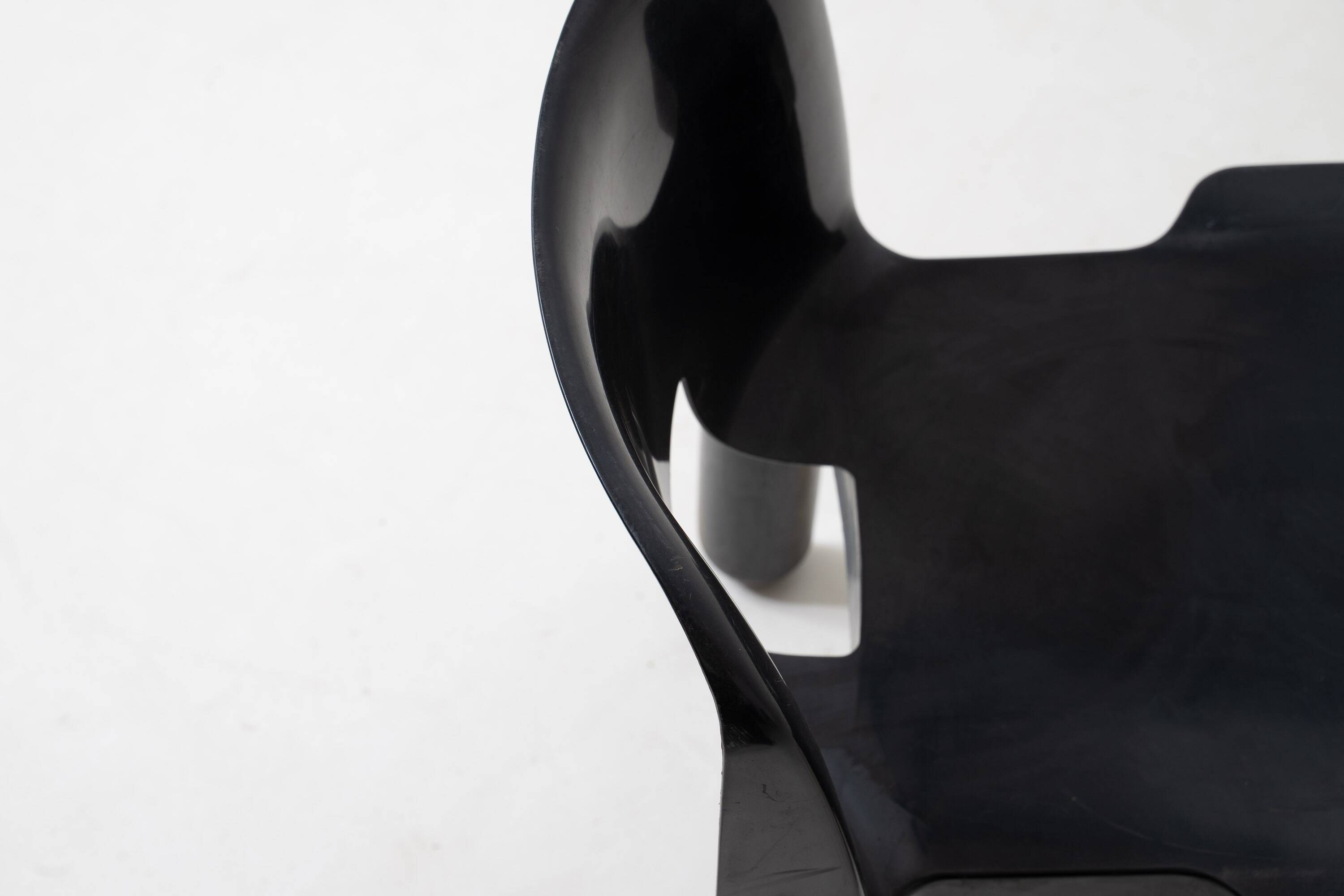 Ensemble de 6 chaises 'Universale' par Joe Colombo