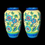 Pair of KERAMIS Vases - Art Deco