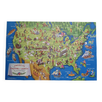 Vintage USA / United States poster