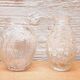 Duo vases à jacinthe Art Déco