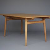 Table à manger extensible en chêne Hans J. Wegner, modèle AT 310, par Andreas Tuck, 196