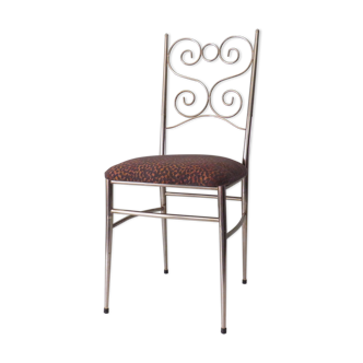 Brass chair, Italy from the 1950