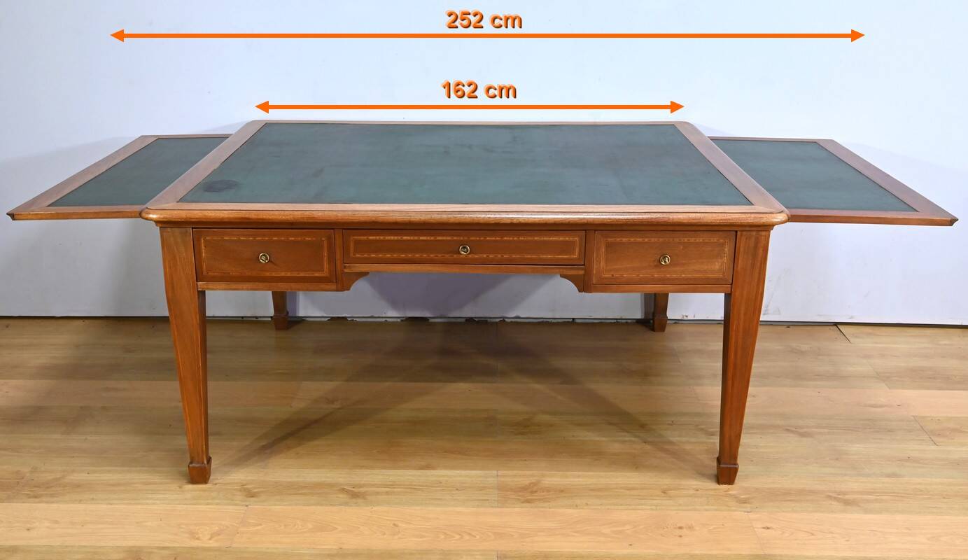 Important architect's desk in mahogany - 1920