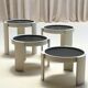 Nest of side tables 'Model 780', Gianfranco Frattini, Cassina, Italy, 1960s