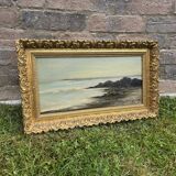 Seascape oil on panel