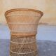 Fauteuil vintage en rotin