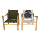 Set of 2 Scandinavian armchairs, Elias Svedberg, Nordiska Kompaniet, Sweden, 1960