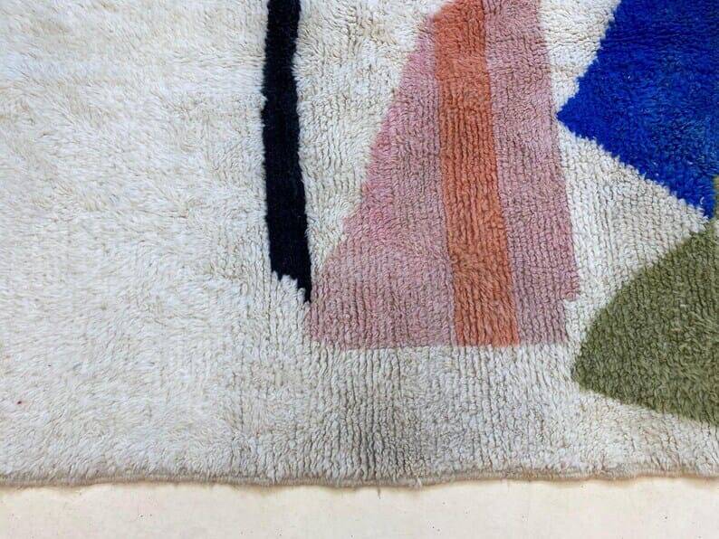 Berber wool rug for your space size 2/3 m.