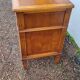 Louis xvi style chest of drawers in cherry wood 3 drawers