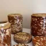 Italian 19th-century glazed daggerboards