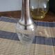 Carafe à liqueur en cristal et argent