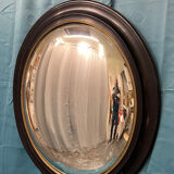 Miroir 90x75 sorcière d’époque Napoléon III 1870