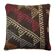 Vintage turkish kilim cushion cover , 55 x 55 cm
