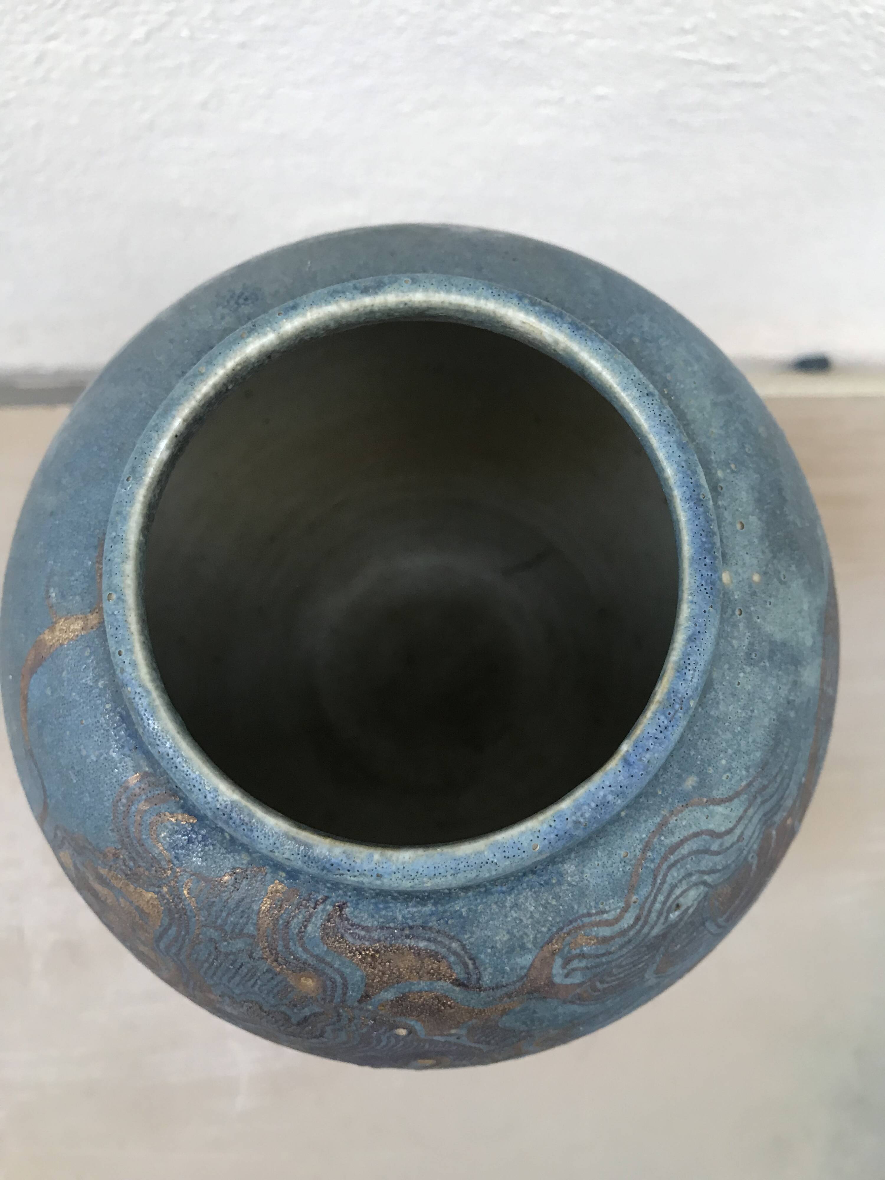 Vase Marc Roussel 80's