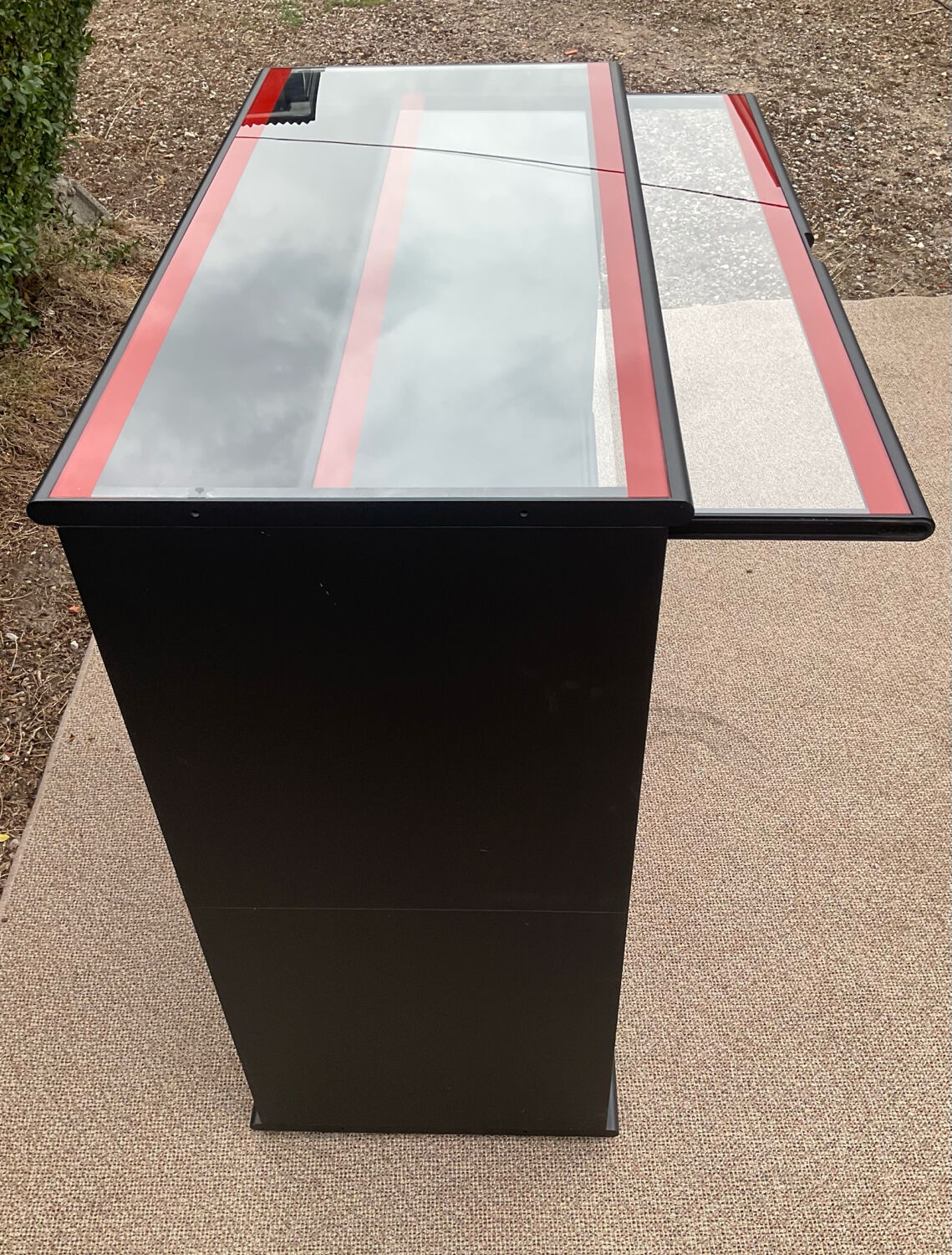 Ludovico Acerbis designer bar cabinet from the 80s