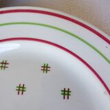 3 vintage dessert plates from the Luneville factory 2107113