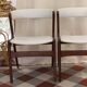 Paire de chaises modèle T21 Fire de Kai Kristiansen vers 1960