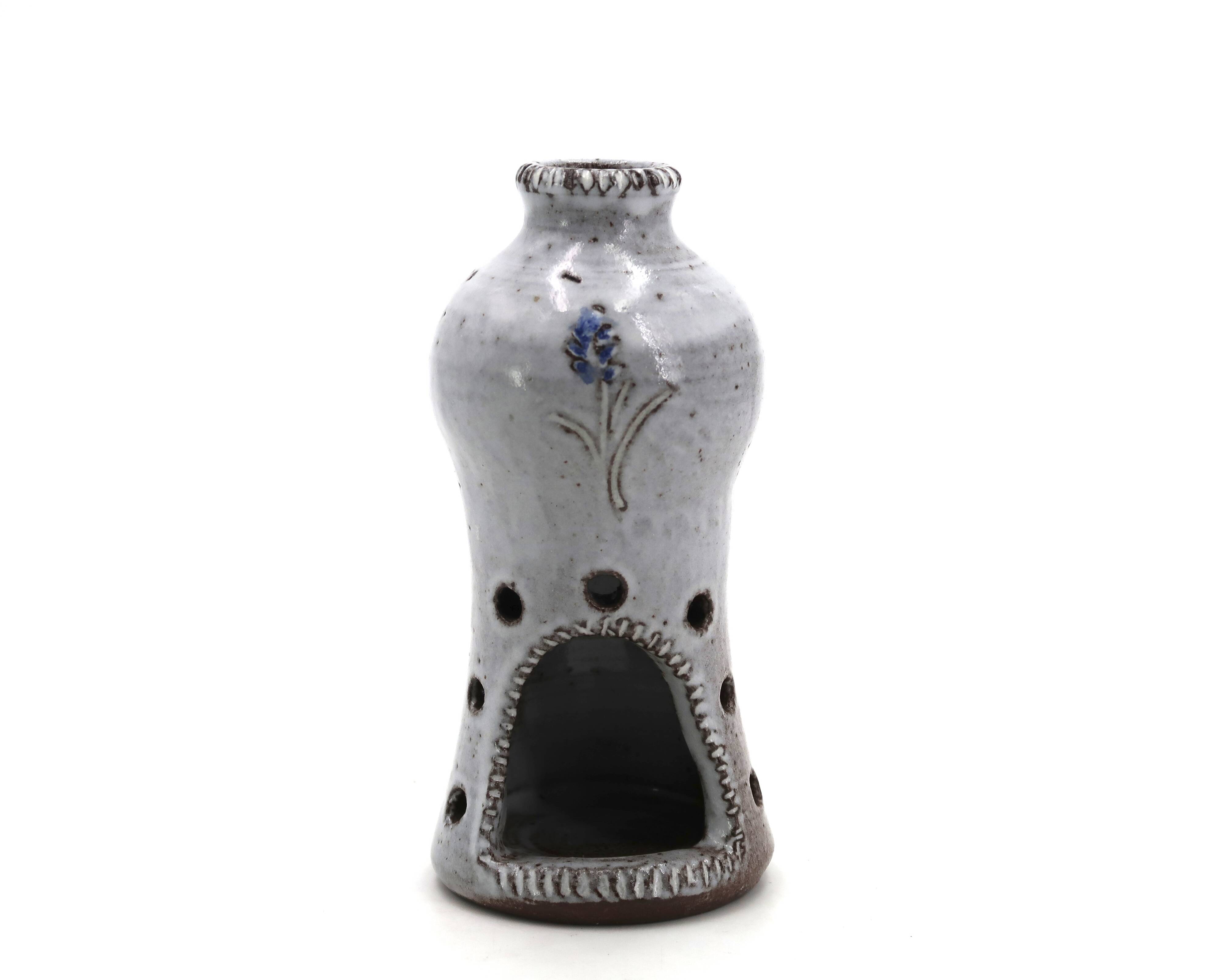Ceramic candle holder by Jeanne and Norbert Pierlot, 1970s