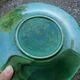 Gien vine leaf dessert plate in Vintage barbotine.