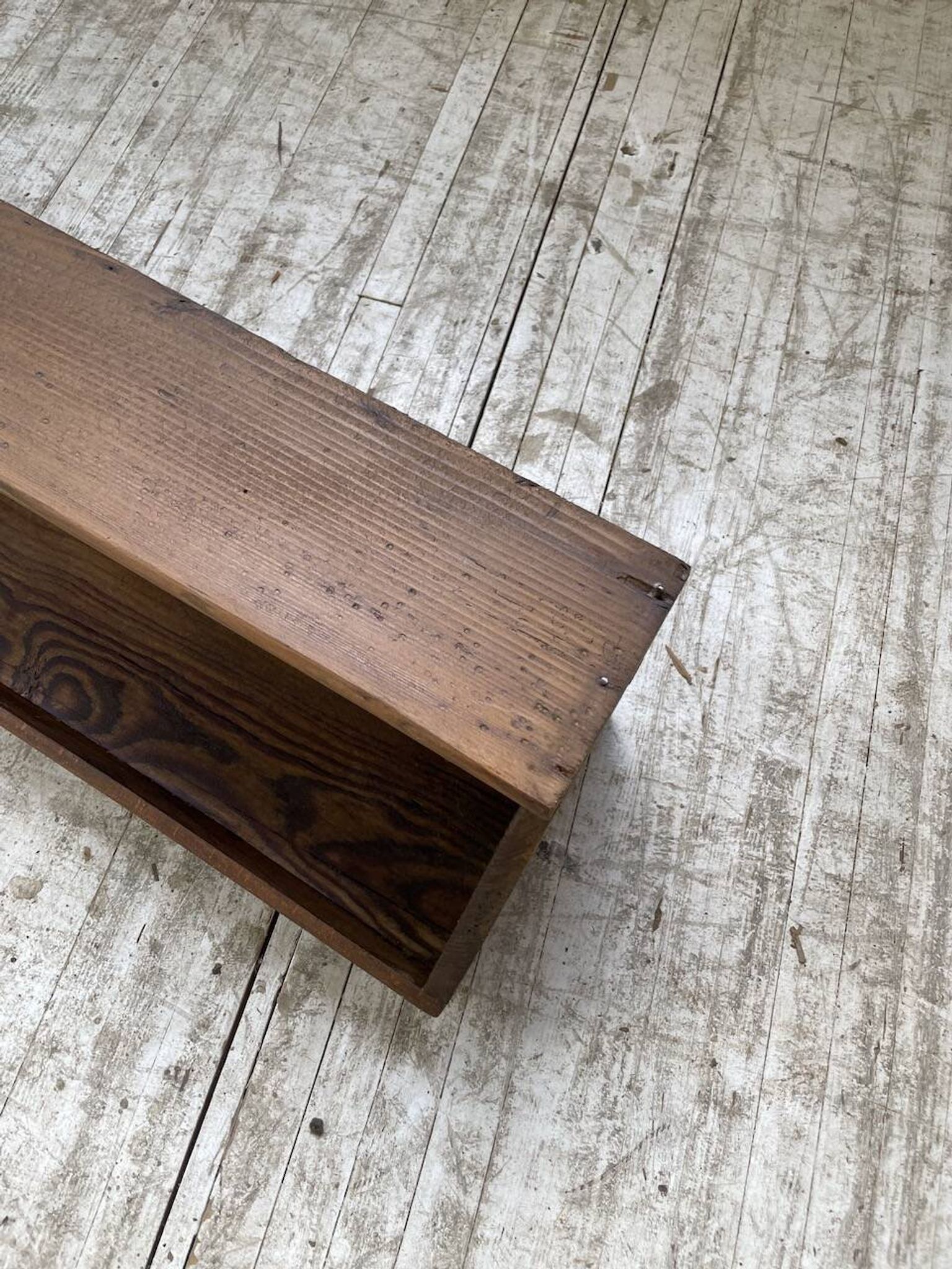 XL wooden wall storage