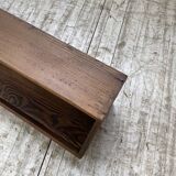 XL wooden wall storage
