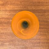 Glass vase from the Italian Satinato series attributed to Carlo Moretti, 1970s.