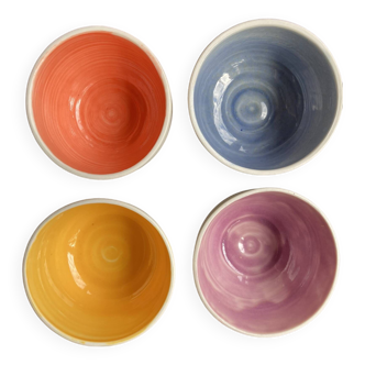 Small porcelain bowl, colored interior