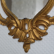 Miroir doré vintage