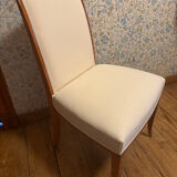 Set of six Art Deco chairs