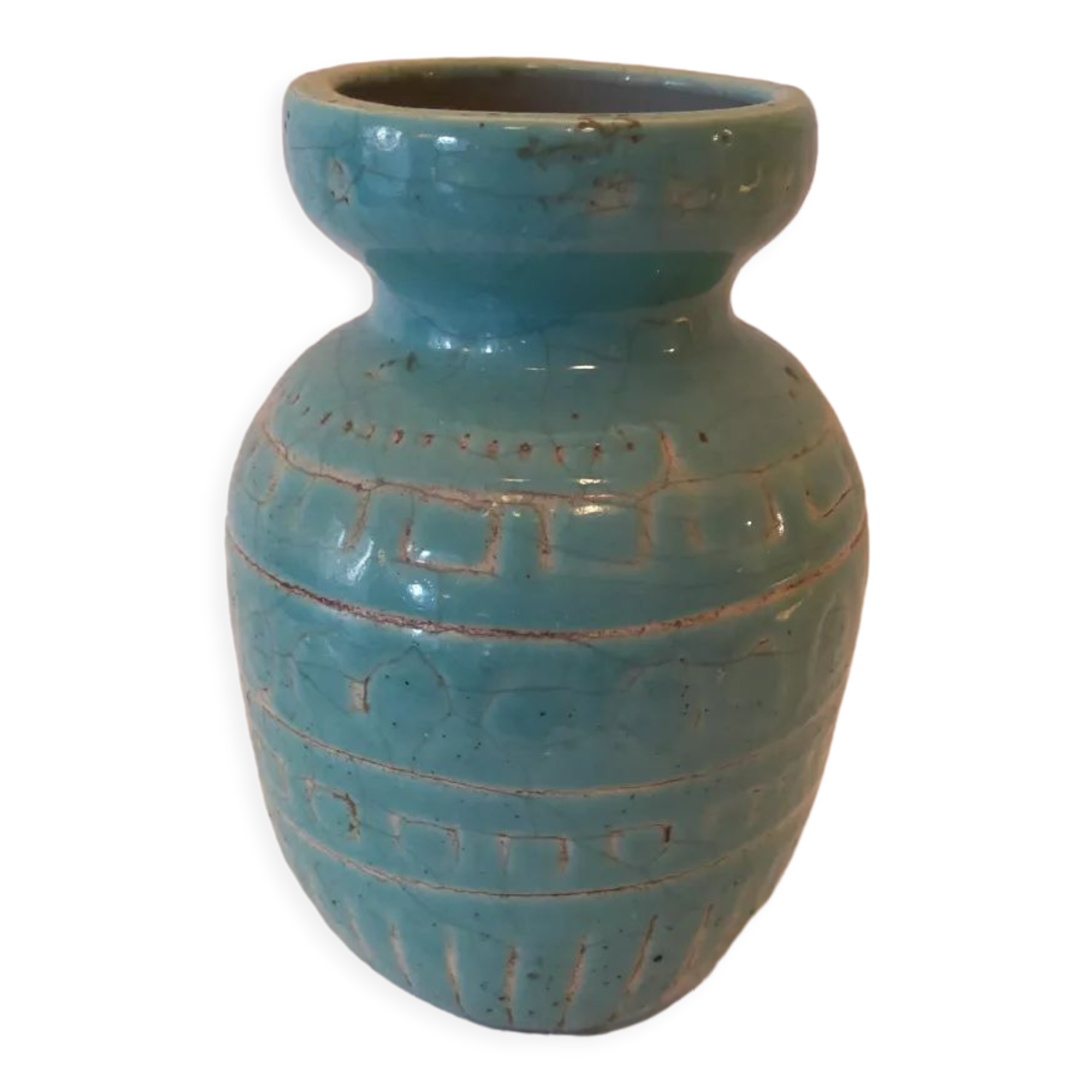 Ceramic vase by Jean Besnard, signed 1930/40