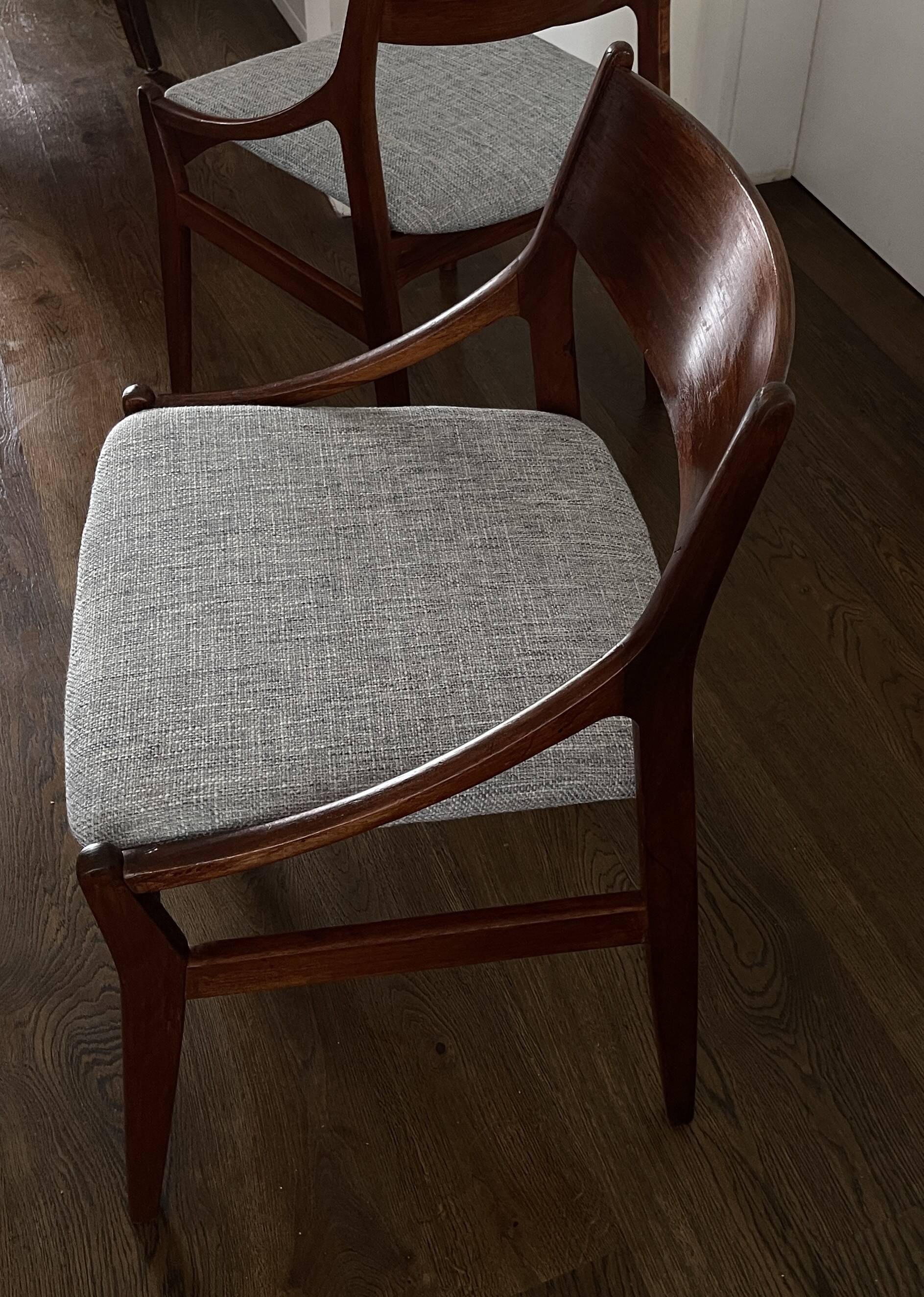 4 Dining chairs by H. Vestervig Eriksen Tromborg, Denmark