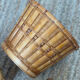 3 rattan planters