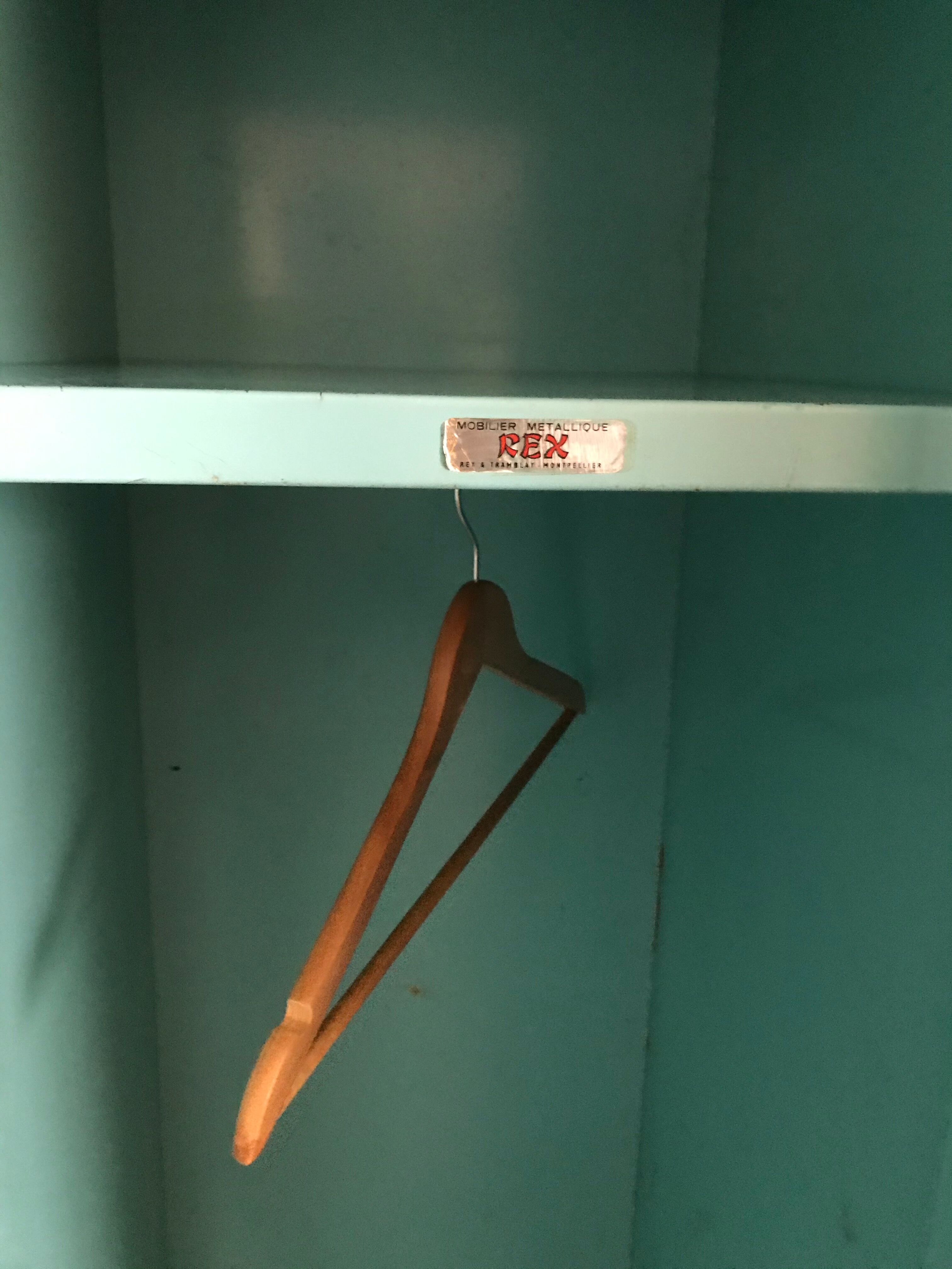 Vintage metallic wardrobe