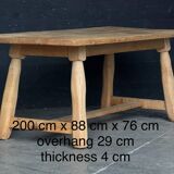 Scandinavian farmhouse table