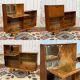 1970s teak English bar