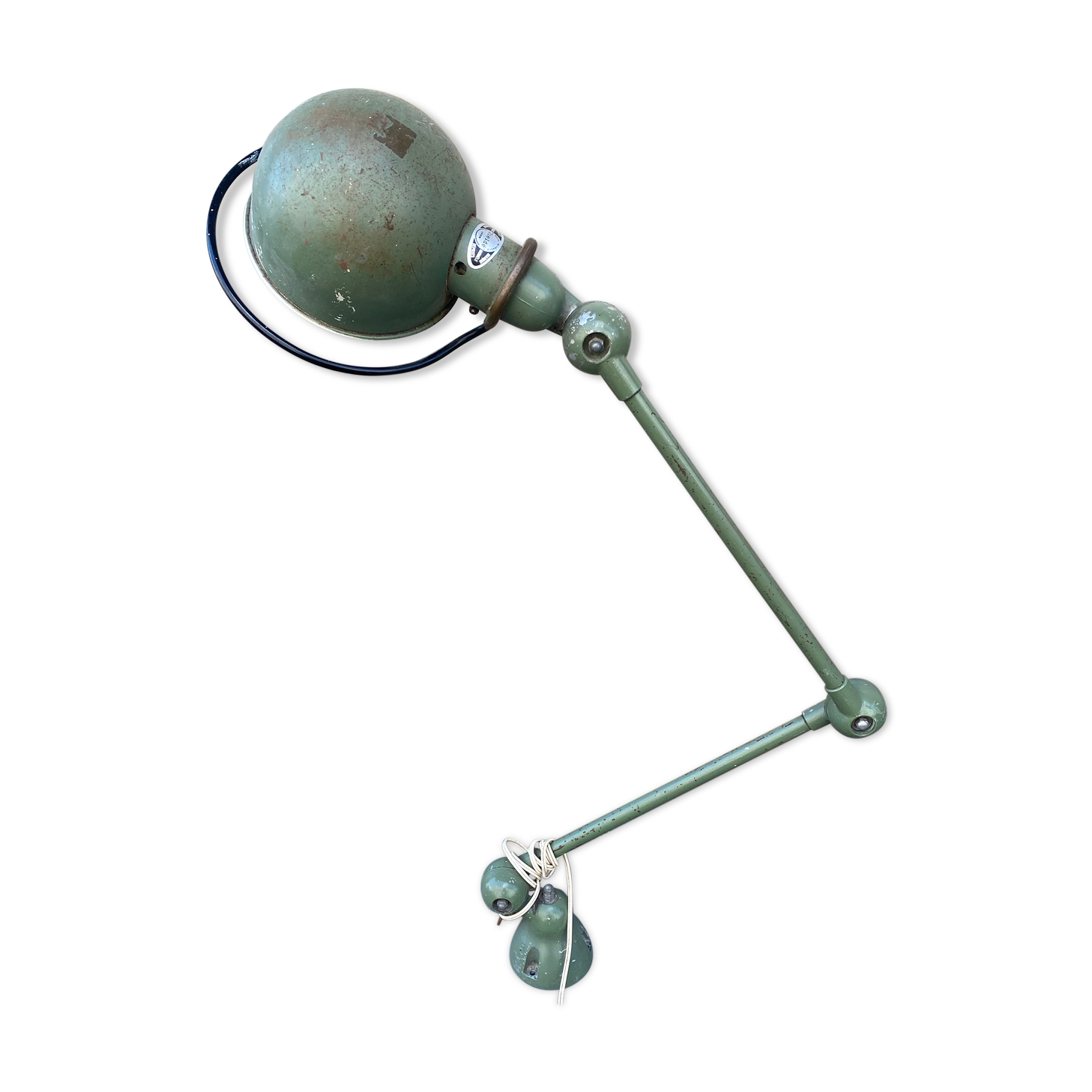 Large old Jielde wall light from the 60s