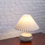 Vintage ceramic table lamp by Axella Stentoj, Denmark, 1960s