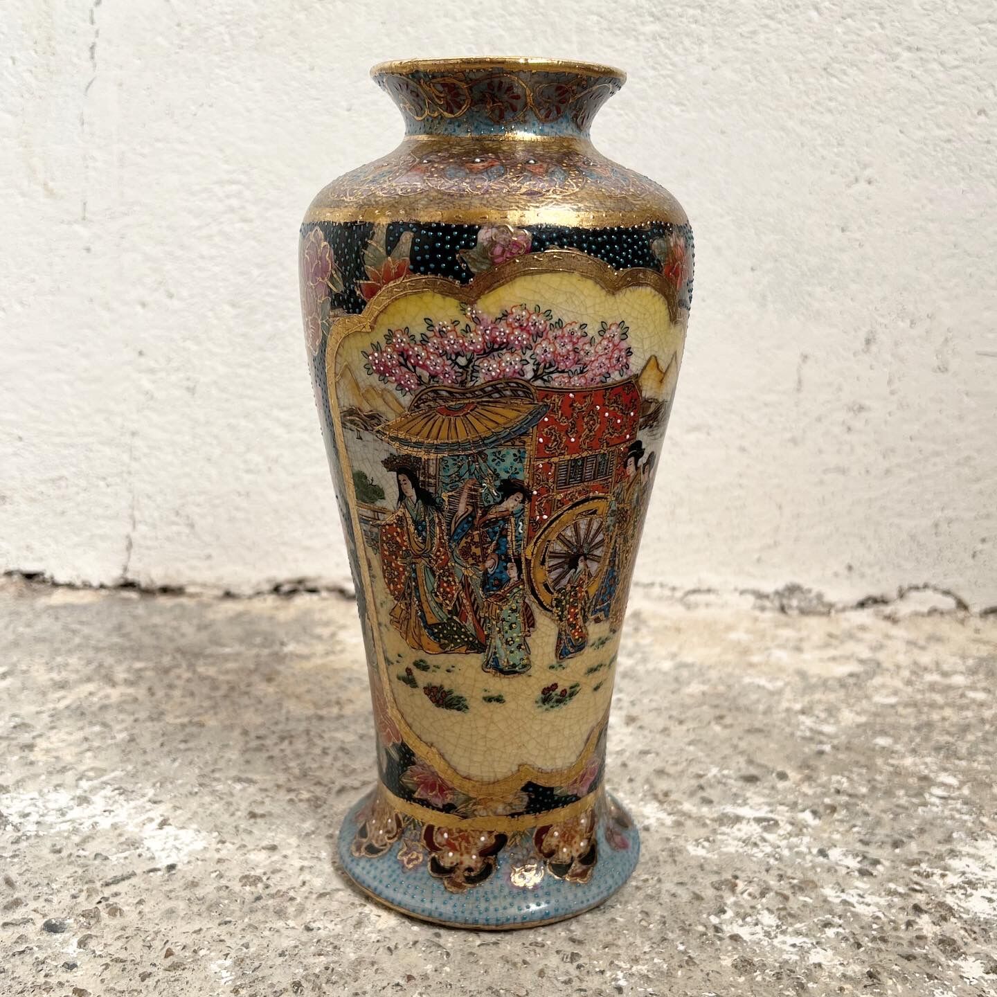 Satsuma Chinese porcelain vase XXth