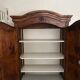 Rustic antique wardrobe in solid wood – 2 doors – Louis XV / Provençal style