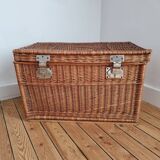 Large wicker trunk