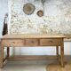 Farmhouse table with bread board