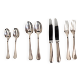 Christofle silver-plated cutlery set