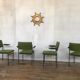 27 armchairs - modern - vintage - metal feet - 1960