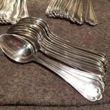98-piece silver metal cutlery set
